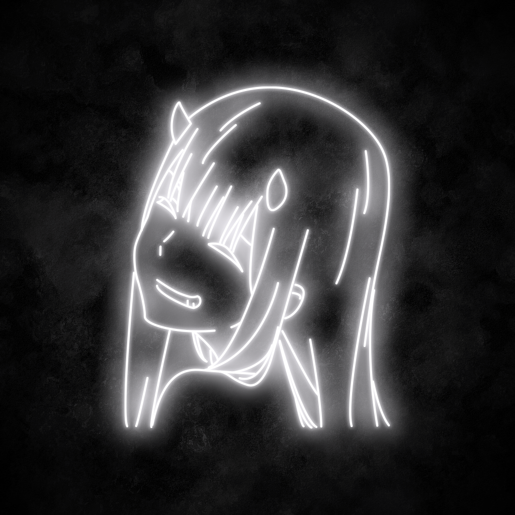 "Zero Two" Neon Sign