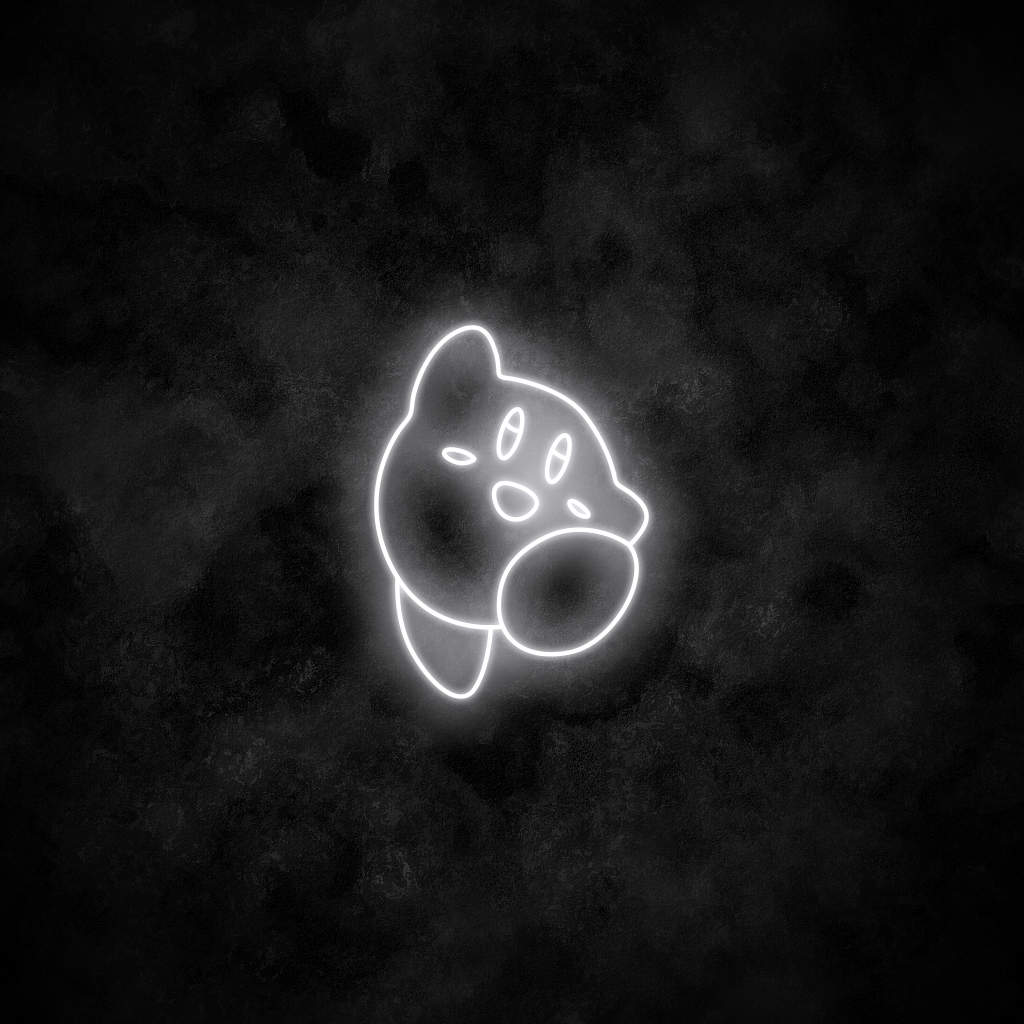 "Kirby" Neon Sign