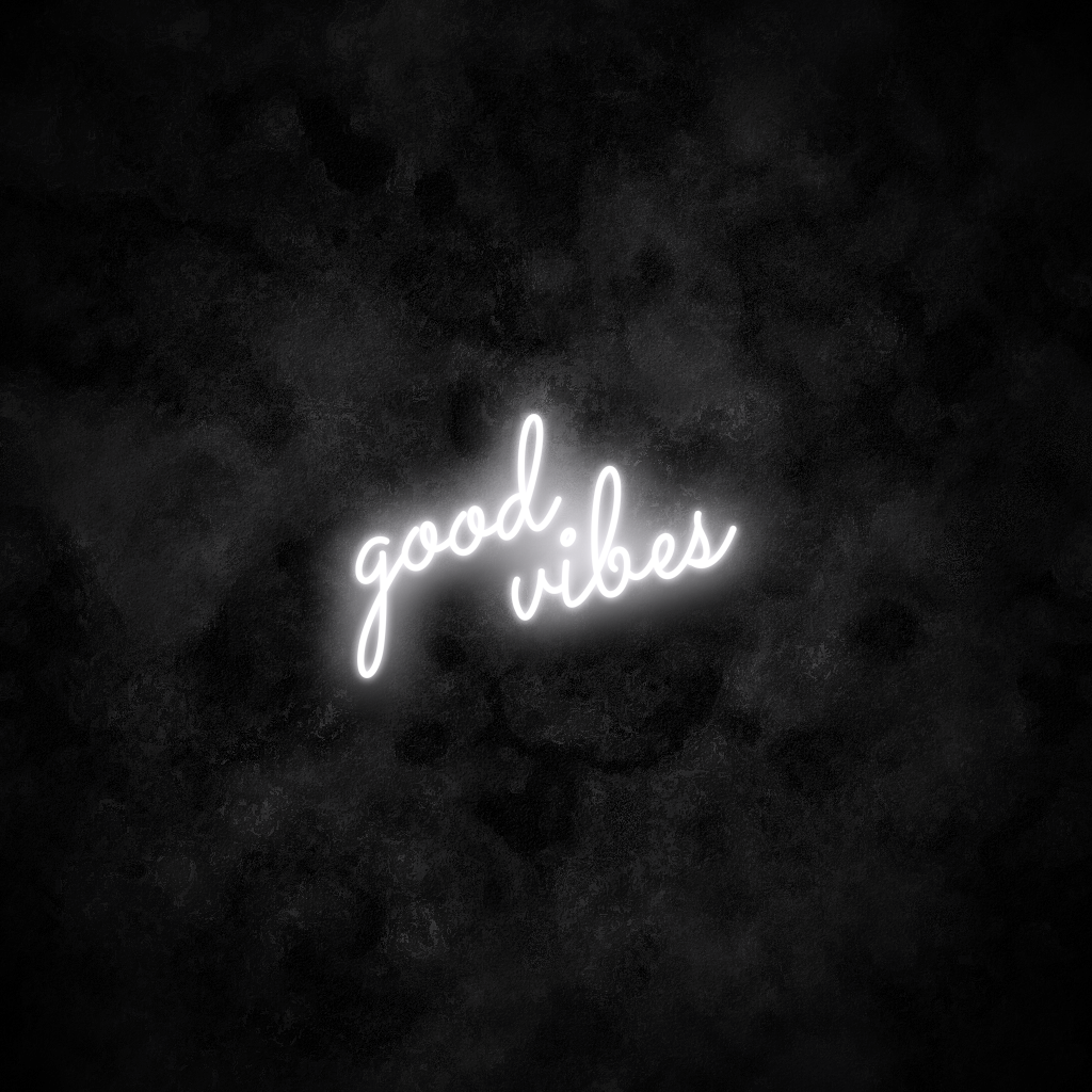 "Good Vibes" Neon Sign