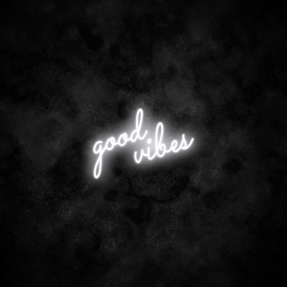 "Good Vibes" Neon Sign