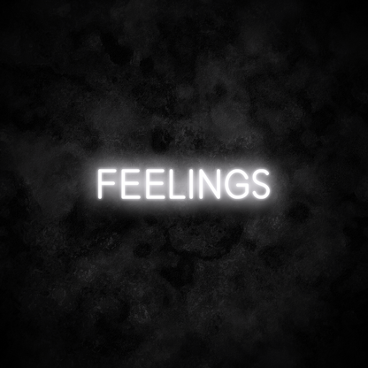 "FEELINGS" Neon Sign