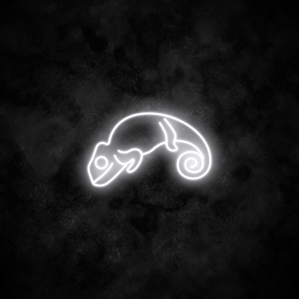"Chameleon" Neon Sign