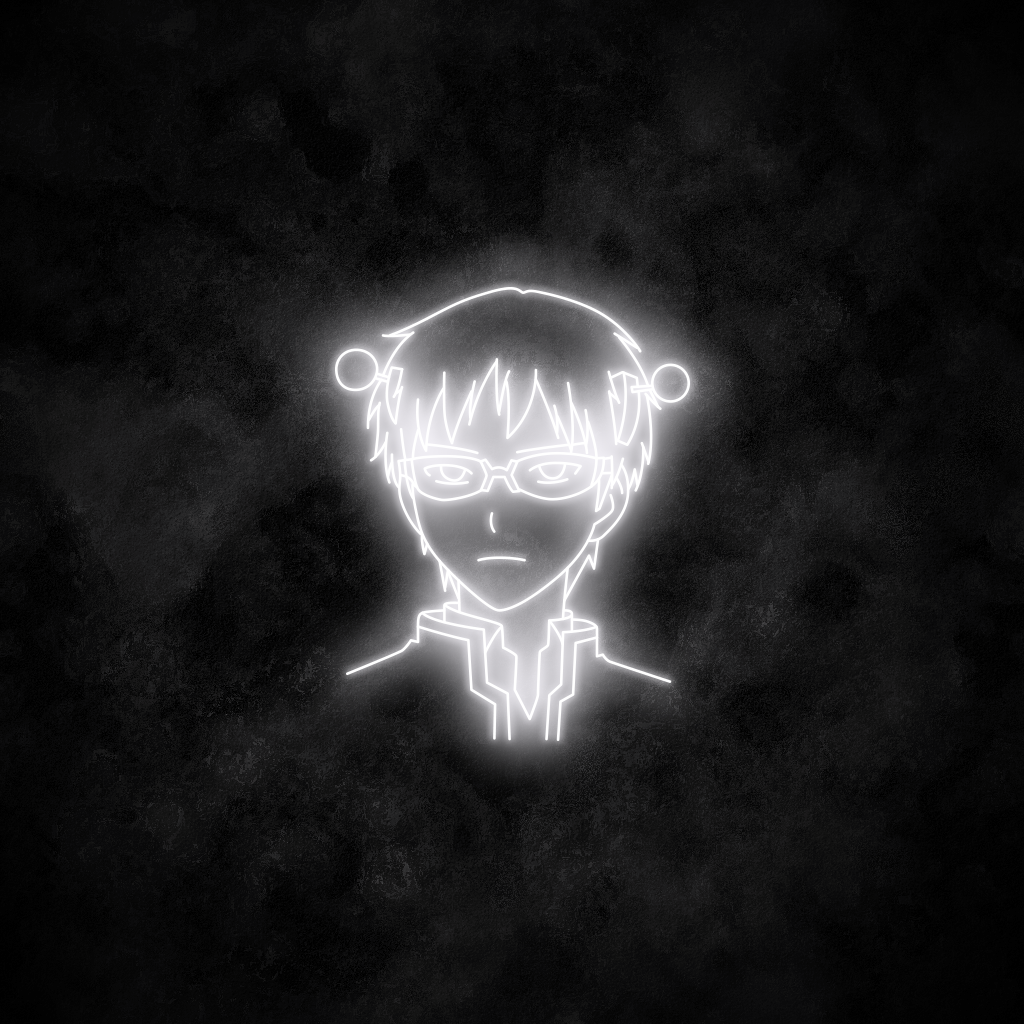 "Saiki K" Neon Sign
