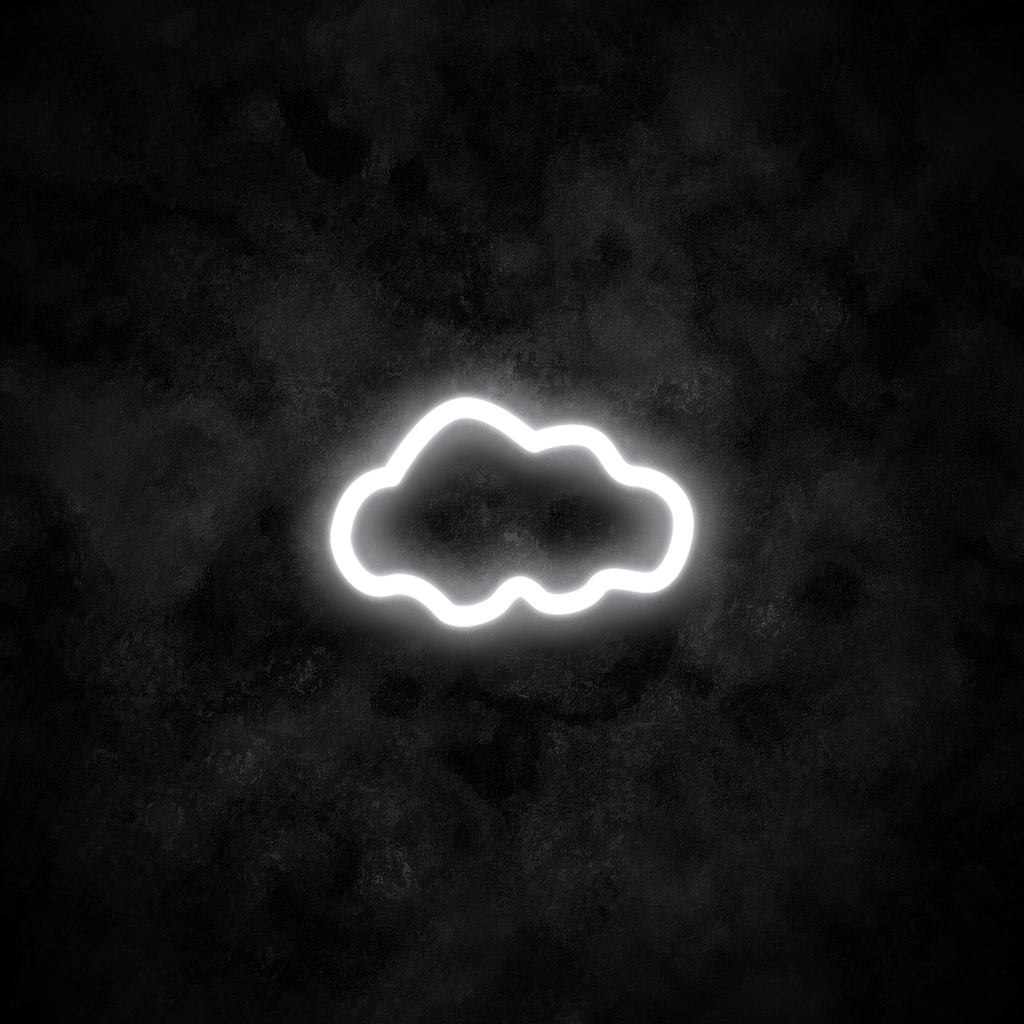 "Cloud" Neon Sign