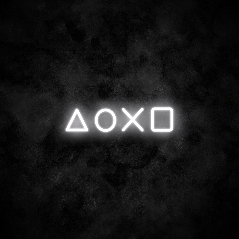 "Playstation" Neon Sign