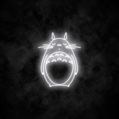 "Totoro" Neon Sign