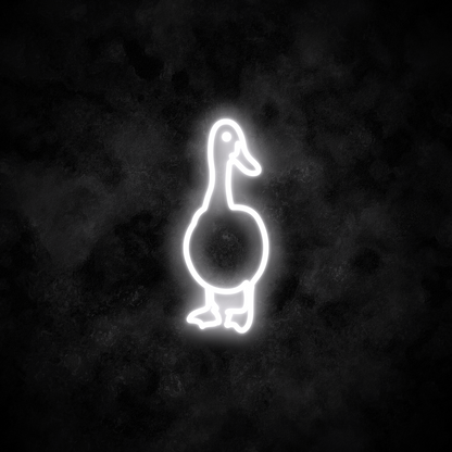 "Duck" Neon Sign