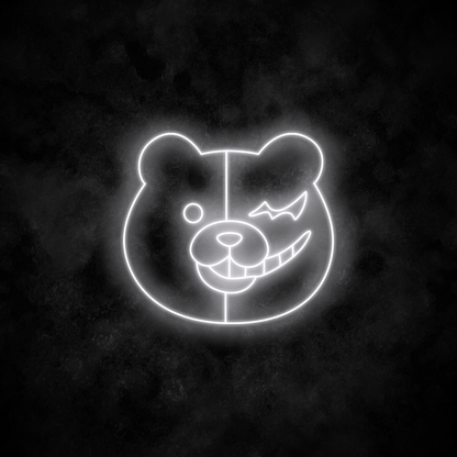"Monokuma" Neon Sign
