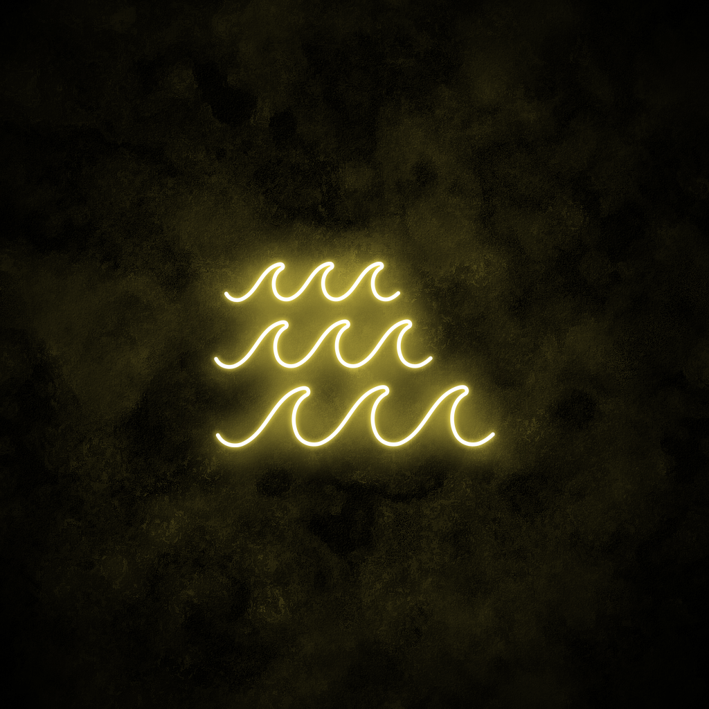"Wave" Neon Sign