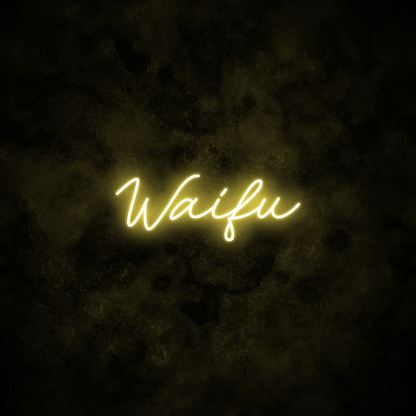 "Waifu" Neon Sign