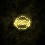 "Boom" Neon Sign