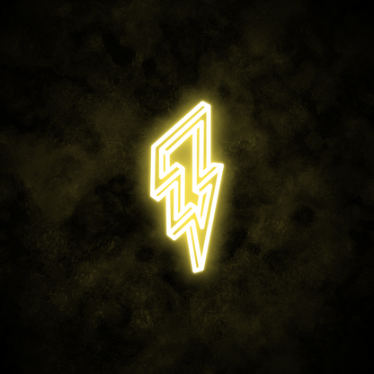 "Lightning" Neon Sign