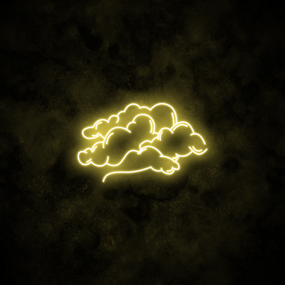 "Clouds" Neon Sign
