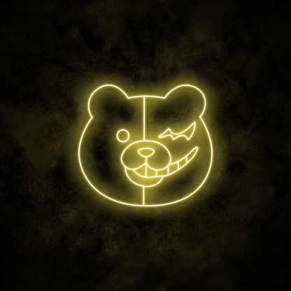 "Monokuma" Neon Sign