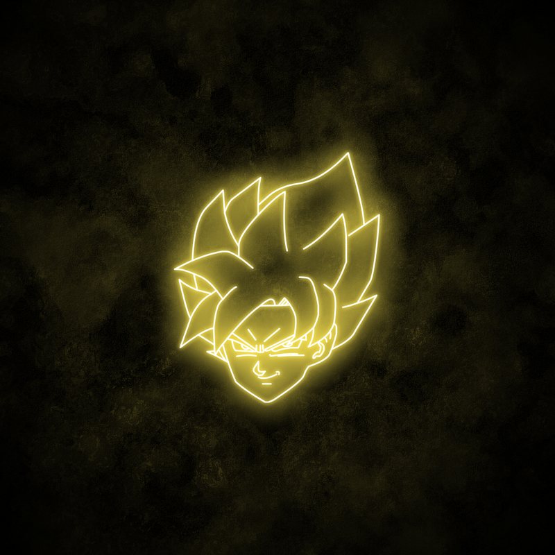 "Goku" Neon Sign