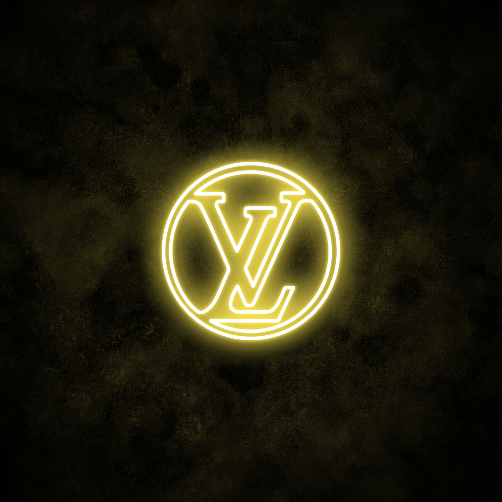 "Louis Vuitton" Neon Sign