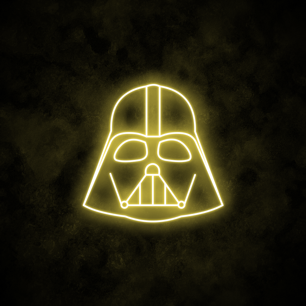 "Darth Vader" Neon Sign