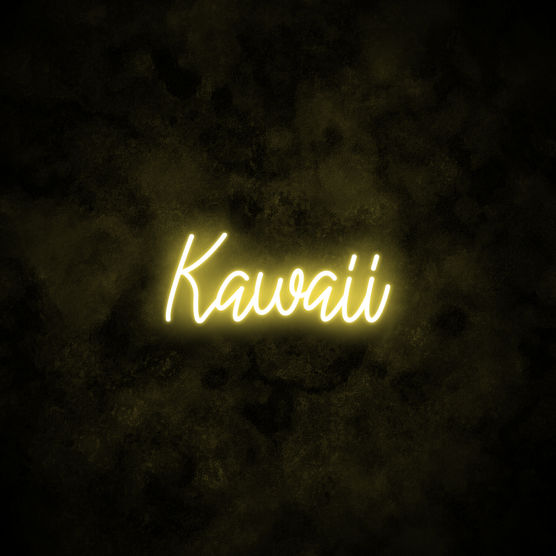 "Kawaii" Neon Sign