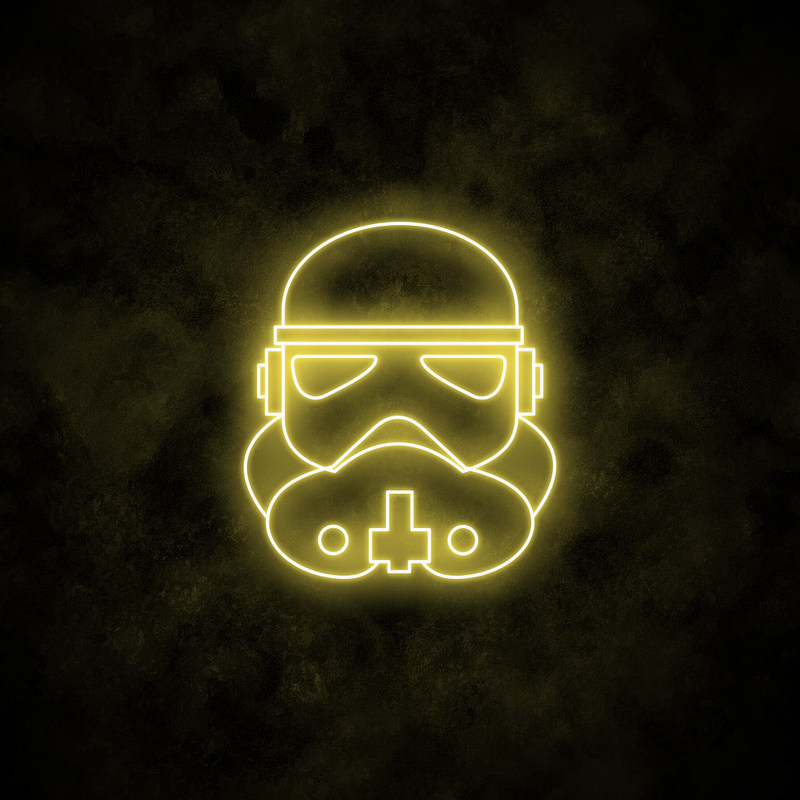 "Stormtrooper" Neon Sign