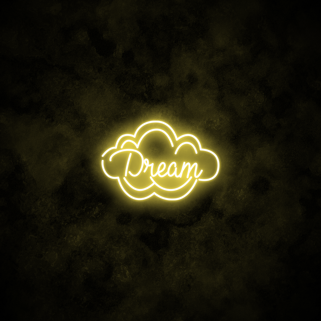 "Dream Cloud" Neon Sign
