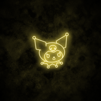 "Kuromi" Neon Sign