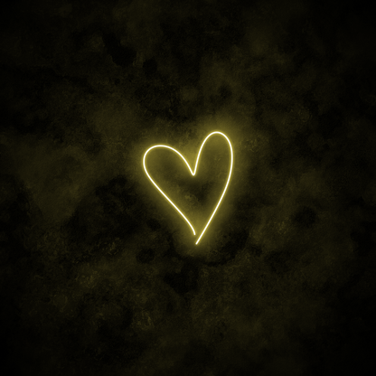 "Heart" Neon Sign