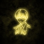 "Todoroki" Neon Sign