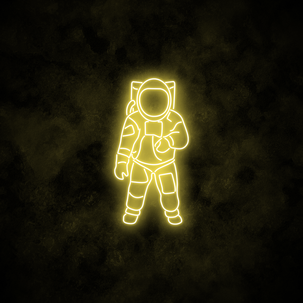 "Astronaut" Neon Sign