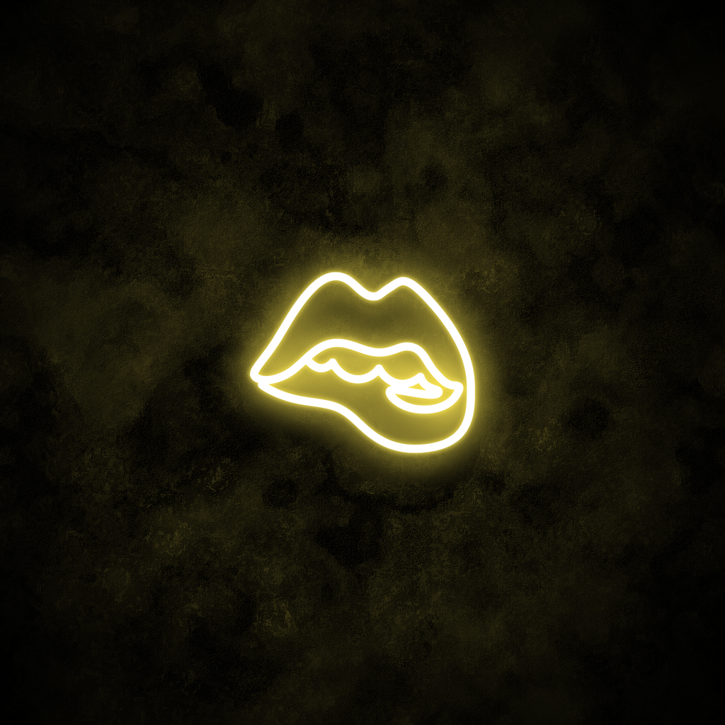 "Lips" Neon Sign