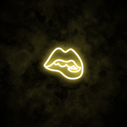 "Lips" Neon Sign