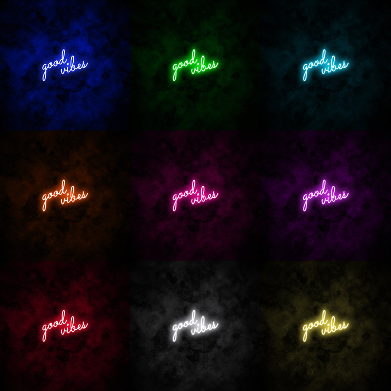 "Good Vibes" Neon Sign