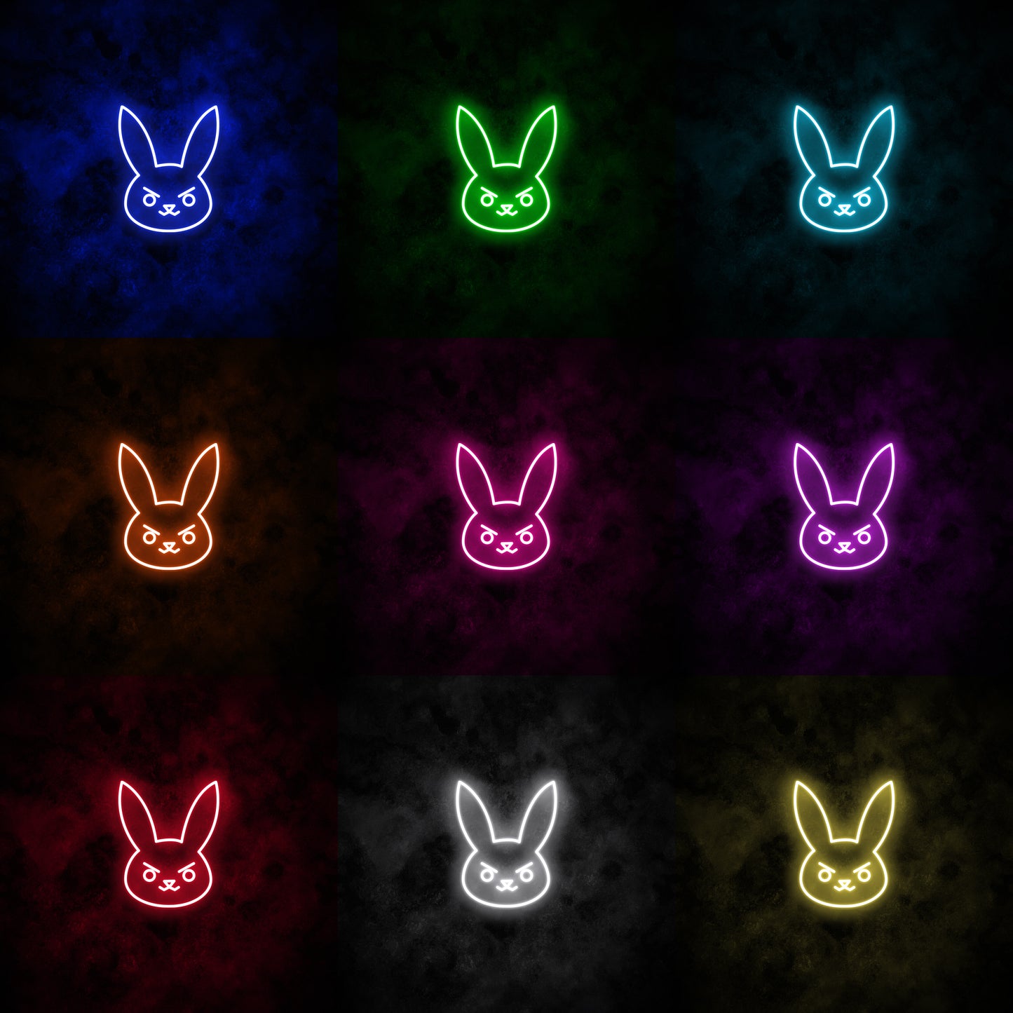 "D.Va Bunny" Neon Sign