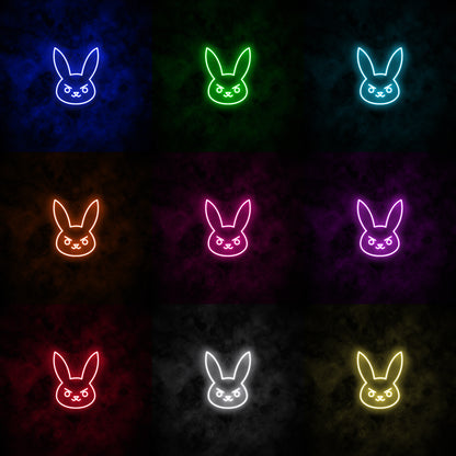 "D.Va Bunny" Neon Sign
