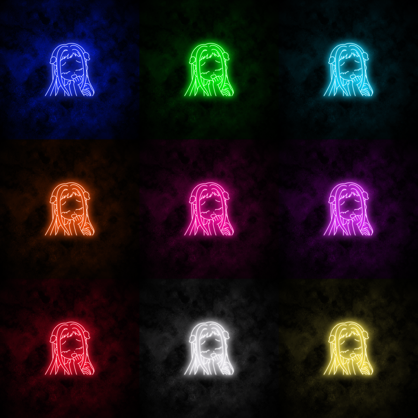 "Yashiro Nene" Neon Sign