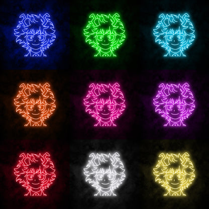 "Mina Ashido" Neon Sign