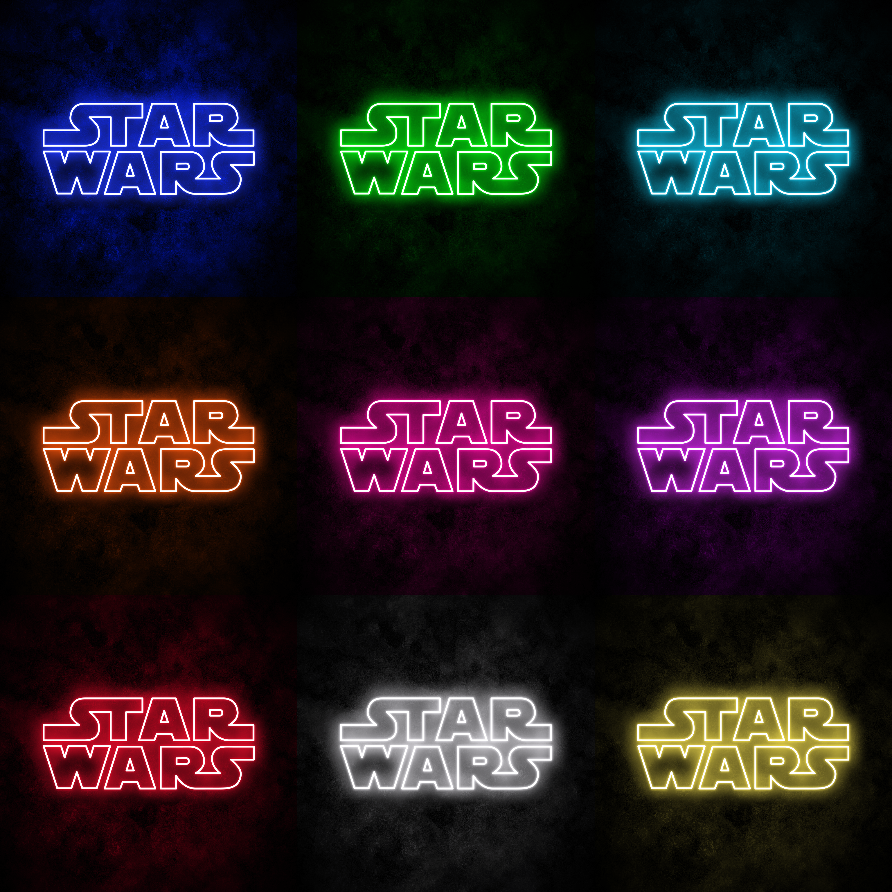 "Star Wars" Neon Sign