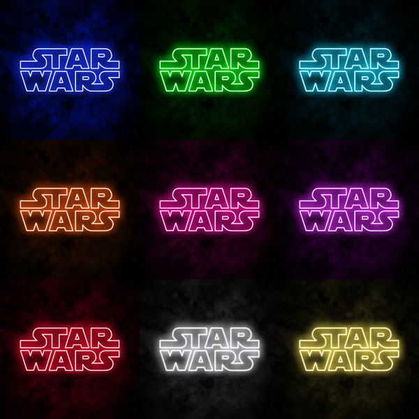 "Star Wars" Neon Sign