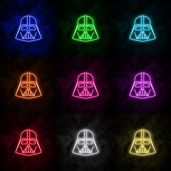 "Darth Vader" Neon Sign