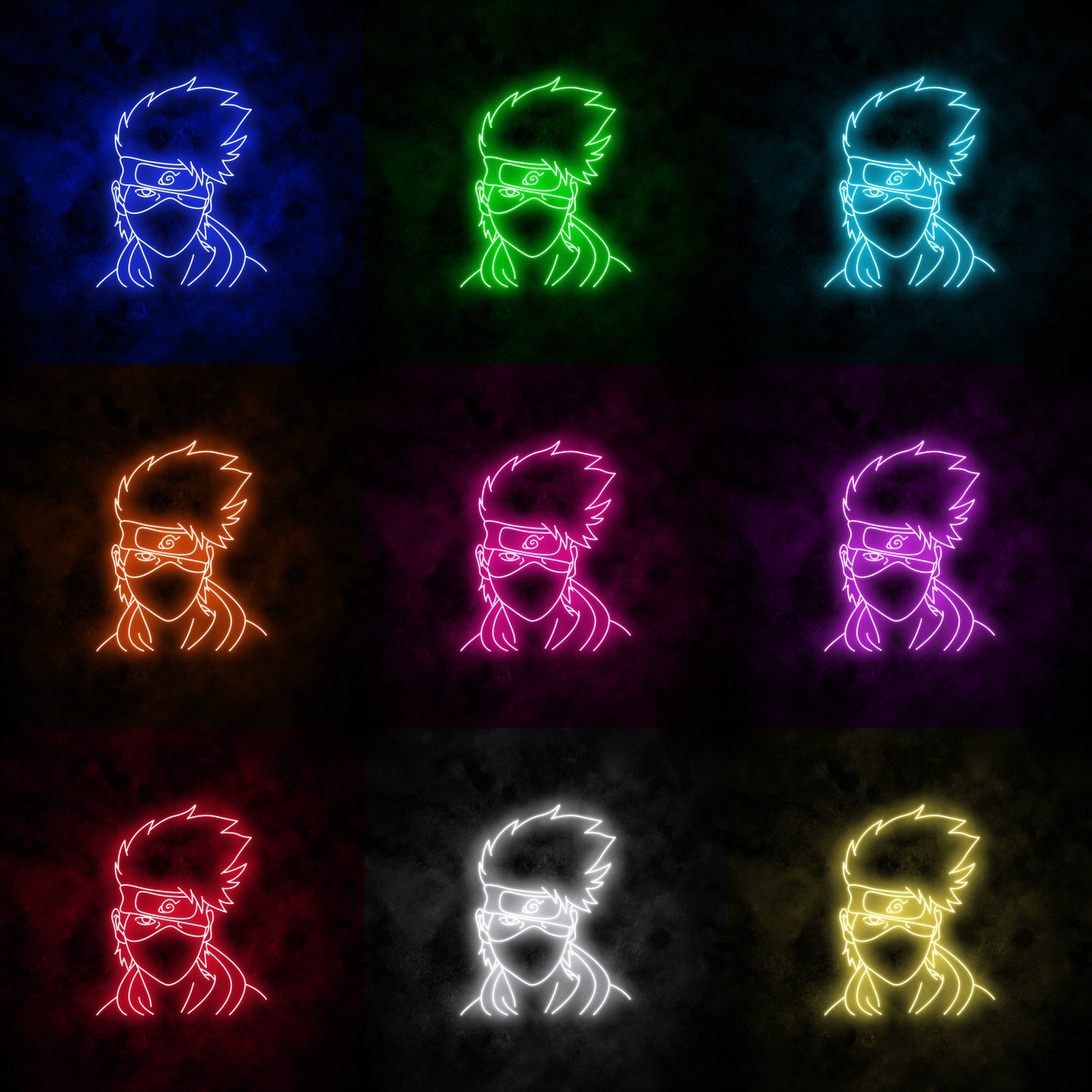 "Kakashi" Neon Sign