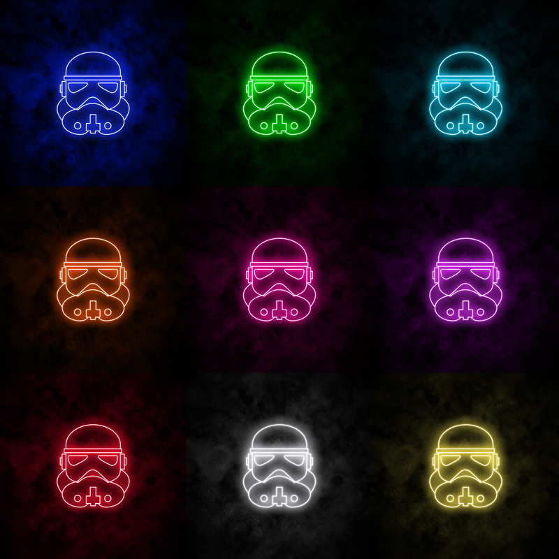 "Stormtrooper" Neon Sign