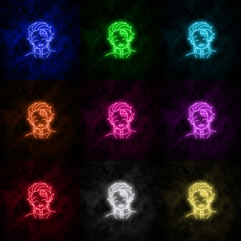 "Tanjiro Kamado" Neon Sign