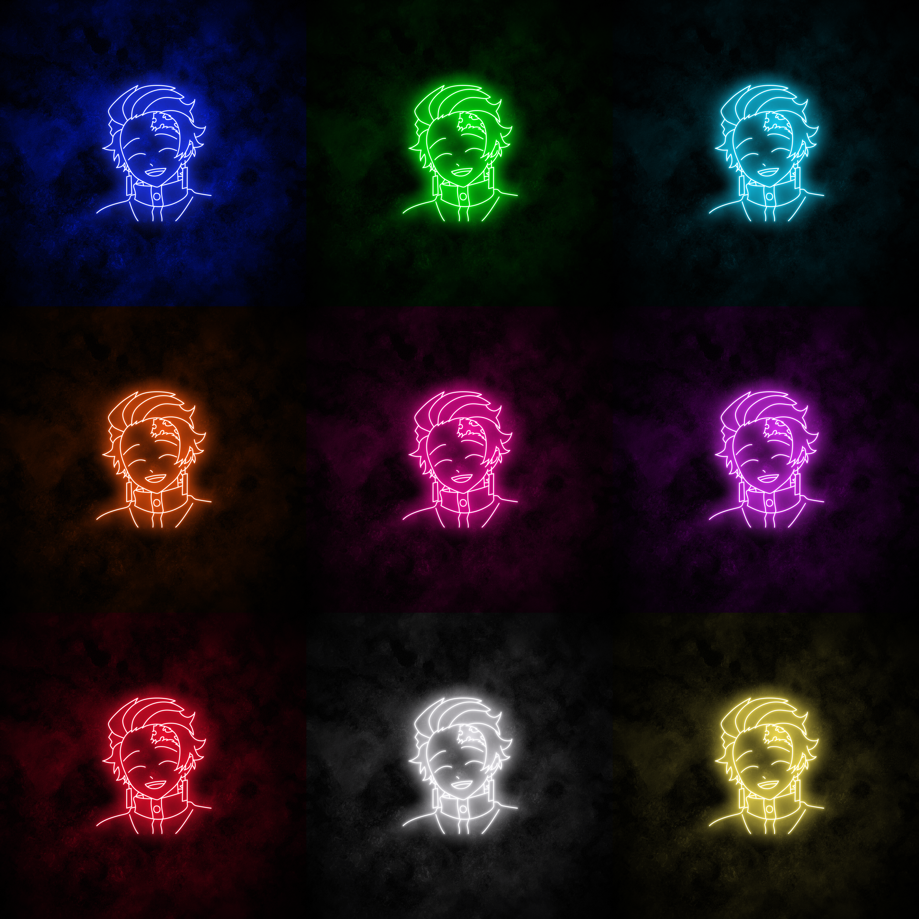 "Tanjiro Kamado" Neon Sign