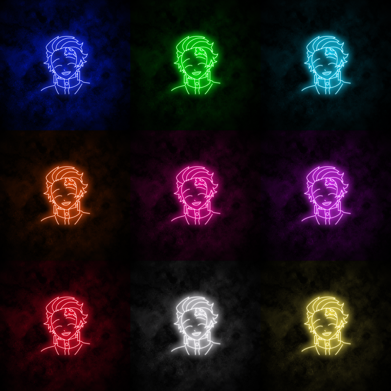 "Tanjiro Kamado" Neon Sign
