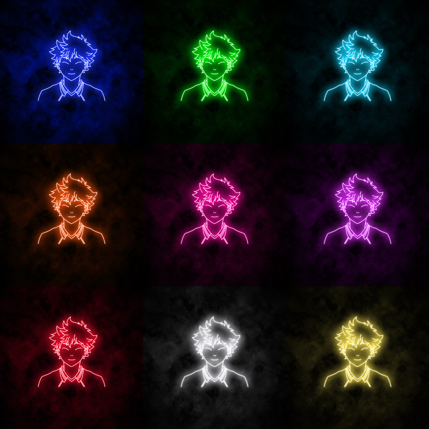 "Shoyo Hinata" Neon Sign