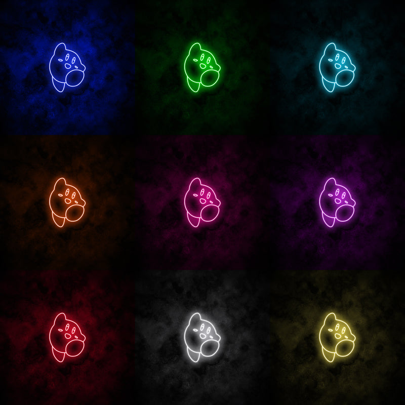 "Kirby" Neon Sign