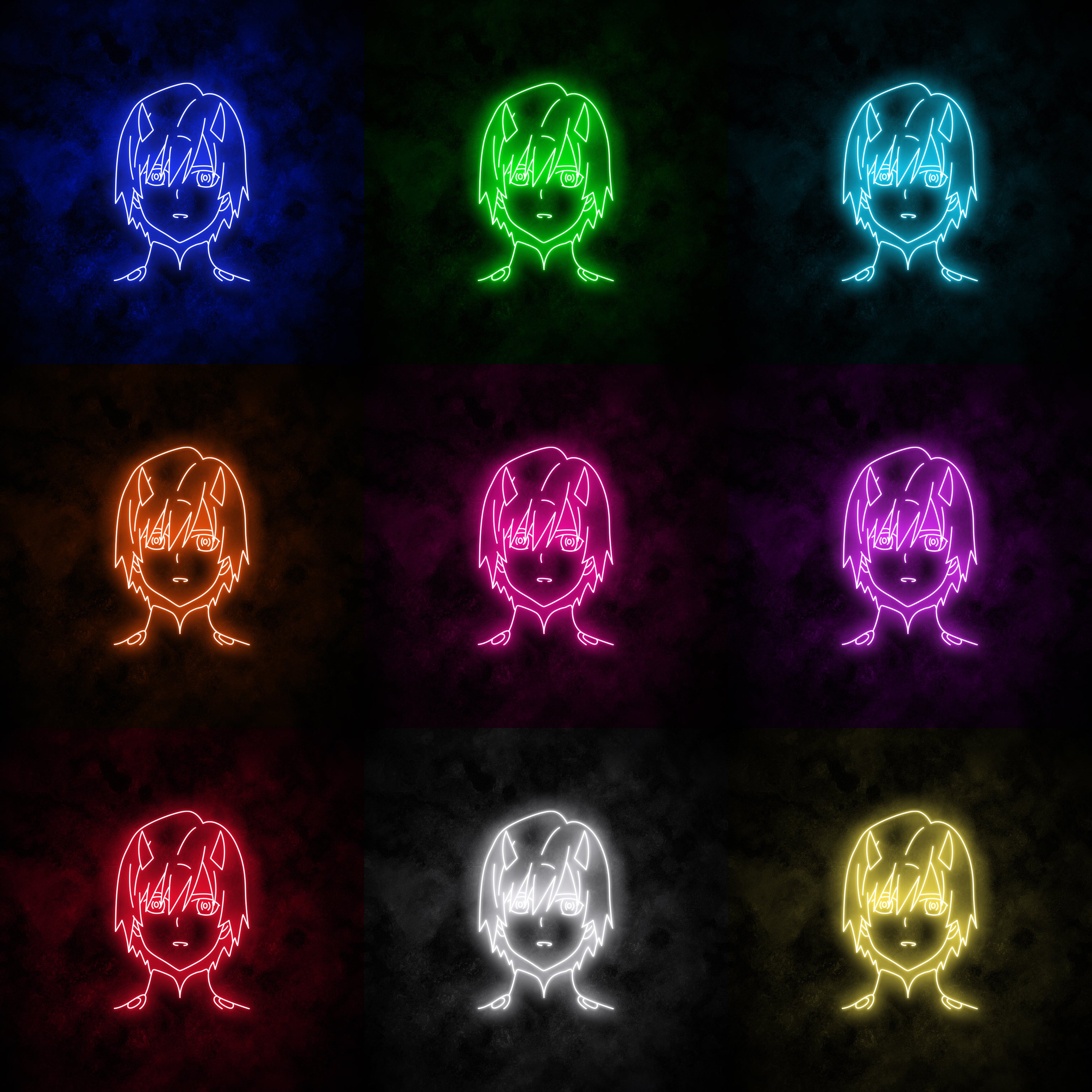 "Hiro" Neon Sign
