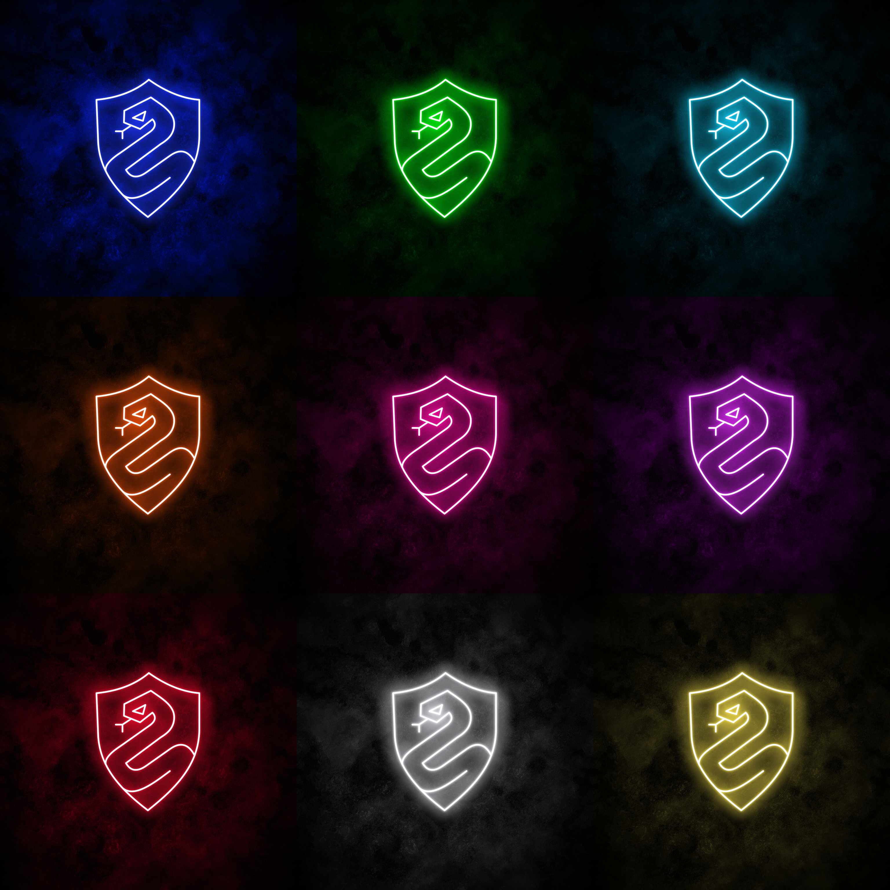 "Slytherin House" Neon Sign