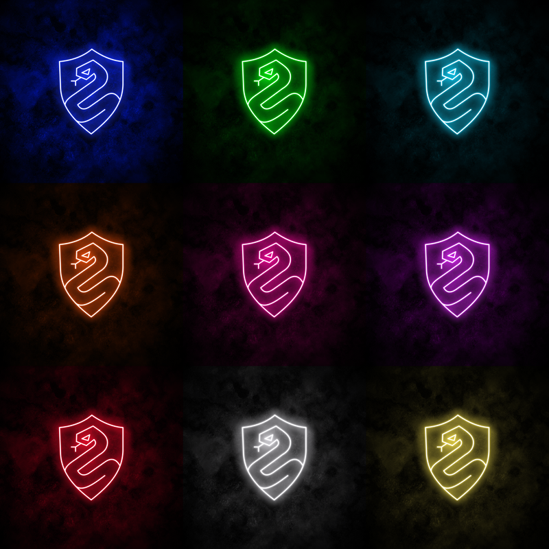 "Slytherin House" Neon Sign