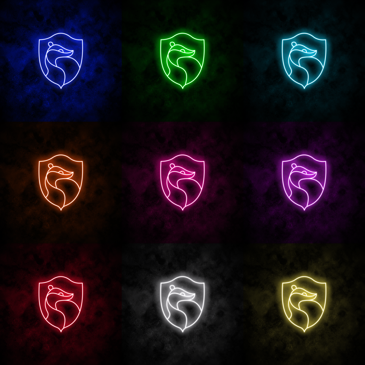 "Hufflepuff House" Neon Sign