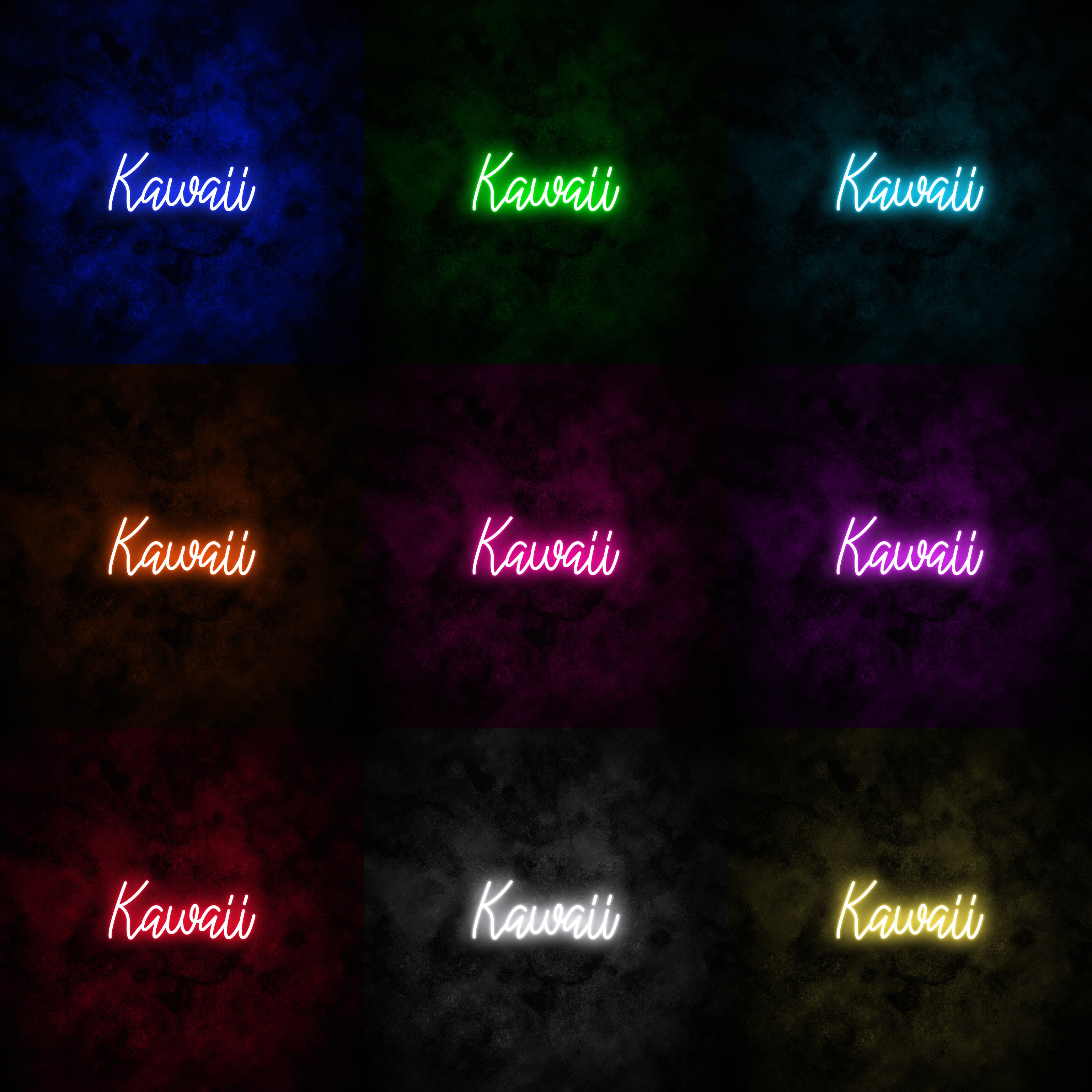 "Kawaii" Neon Sign